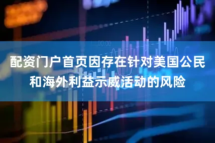 配资门户首页因存在针对美国公民和海外利益示威活动的风险